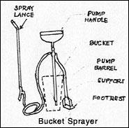 bucket sprayer