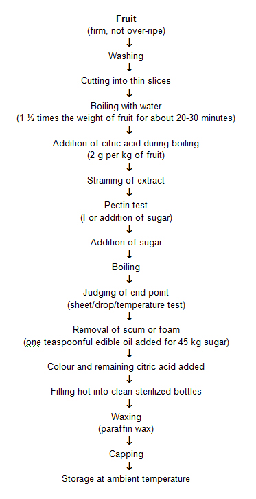 Nectar Preparation Flow Chart