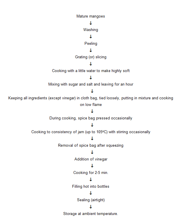 Ginger Processing Flow Chart