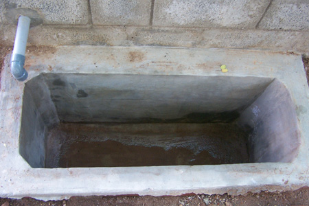 For collecting vermiwash